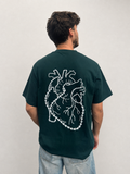 T-SHIRT "HEART" VERT