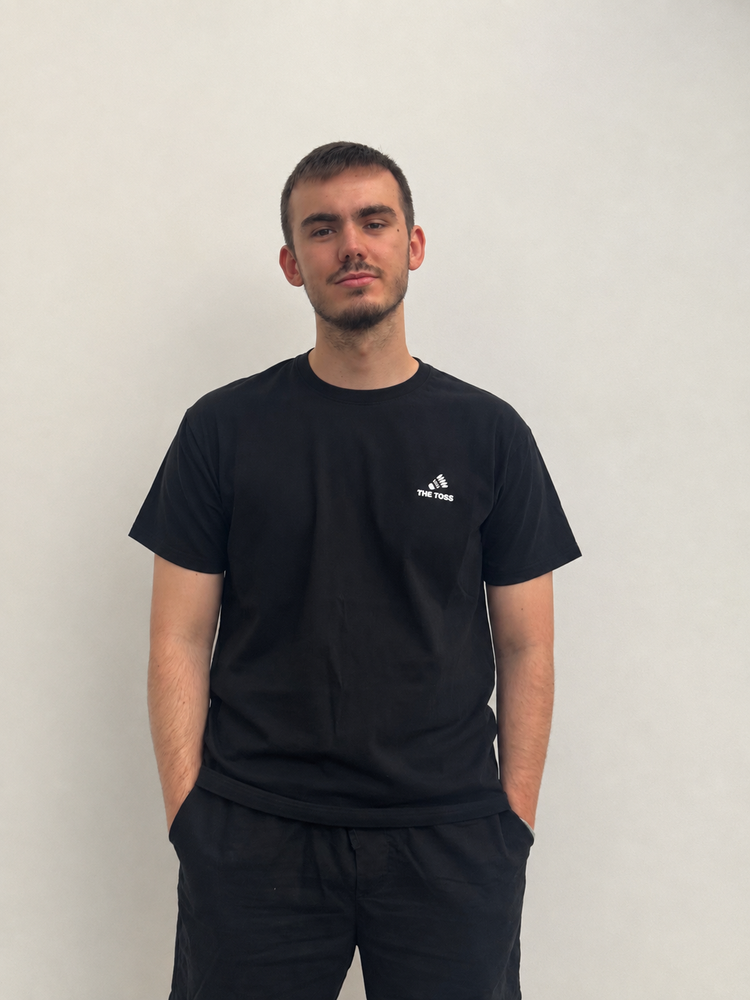 T-SHIRT "HEART" NOIR