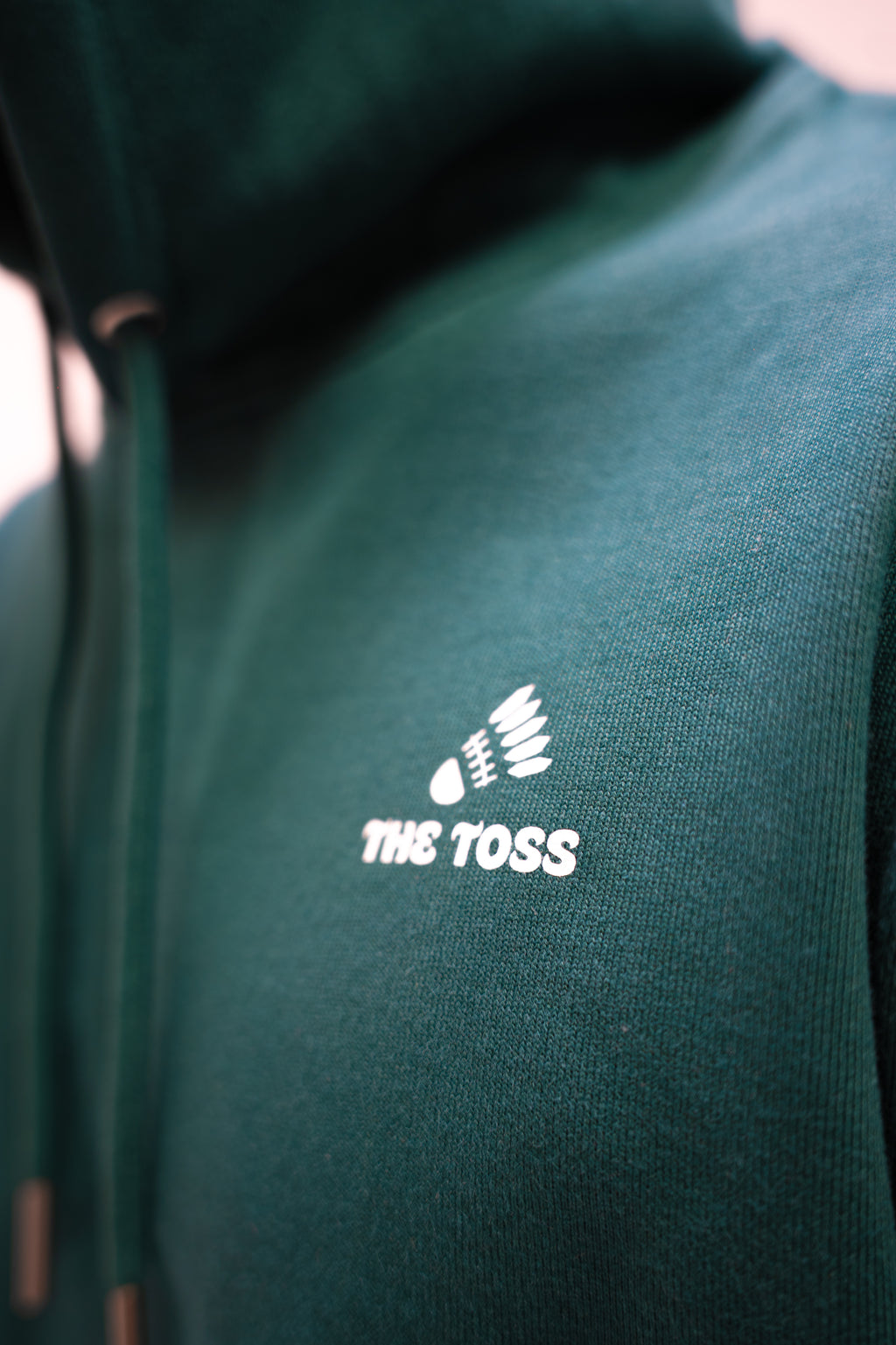 SWEAT A CAPUCHE UNISEXE 100% COTON BIOLOGIQUE- VERT